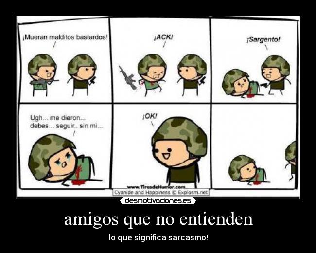 amigos que no entienden -