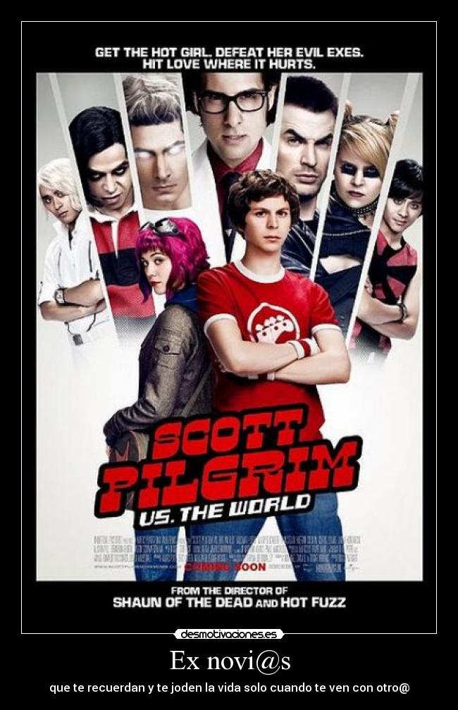 Ex novi@s - que te recuerdan y te joden la vida solo cuando te ven con otro@