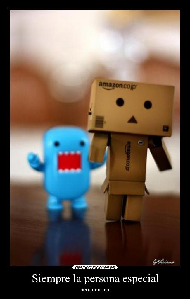 Siempre la persona especial - 