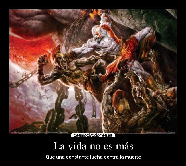 La vida no es más - 