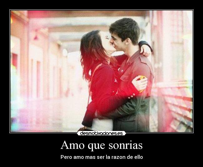 Amo que sonrias - 