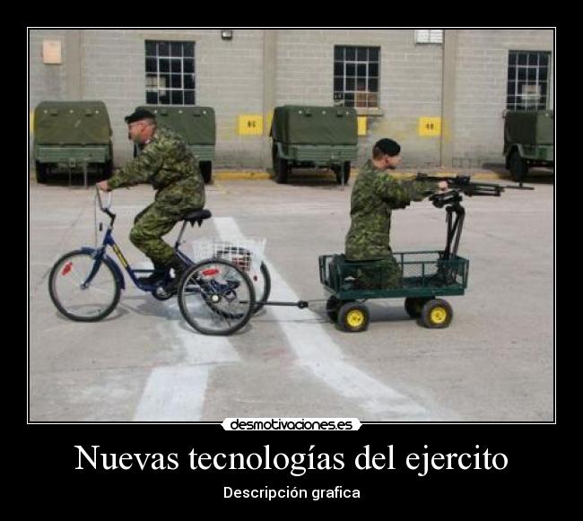 Nuevas tecnologías del ejercito - Descripción grafica