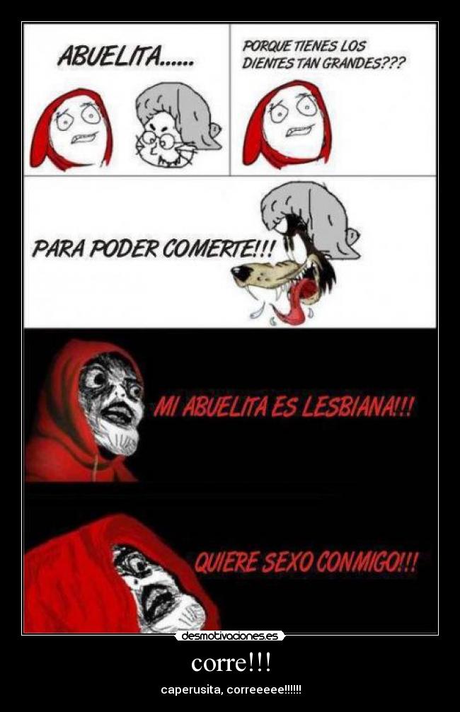 carteles caperusa desmotivaciones