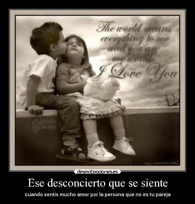 Ese desconcierto que se siente -