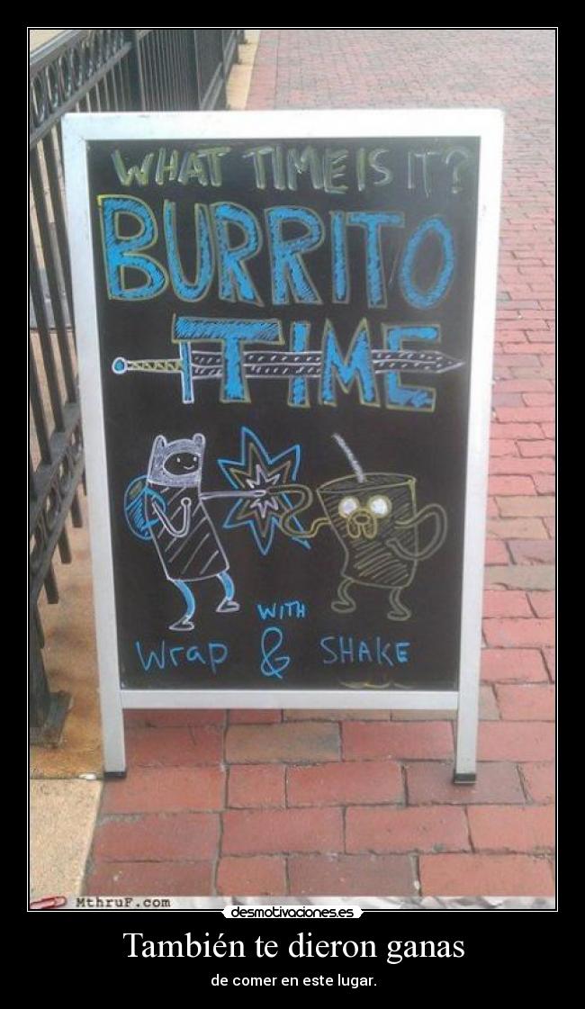 También te dieron ganas - de comer en este lugar.