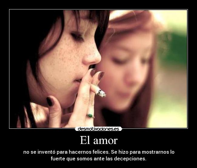 El amor -
