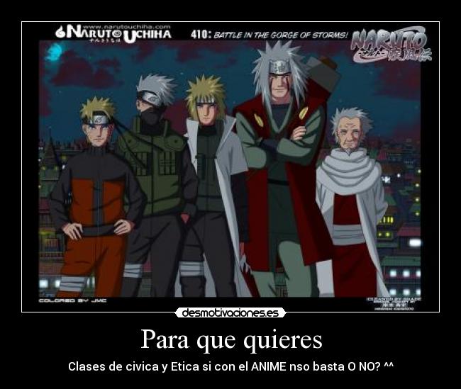 carteles anime naruto desmotivaciones