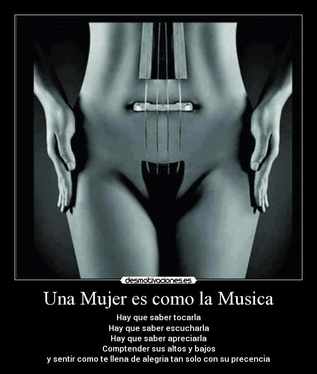 Una Mujer es como la Musica - 