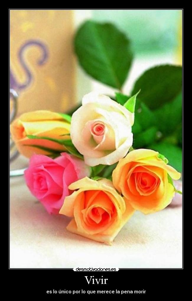 Vivir - es lo único por lo que merece la pena morir