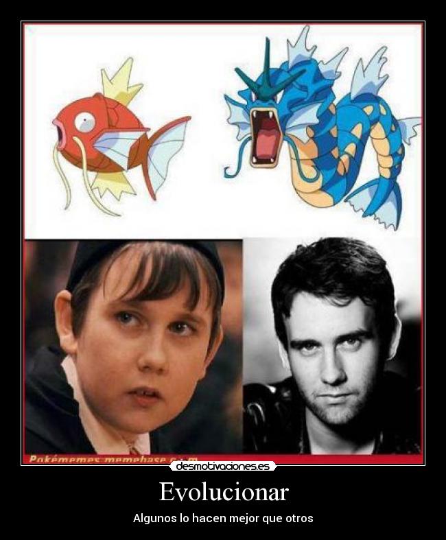 Evolucionar - Algunos lo hacen mejor que otros