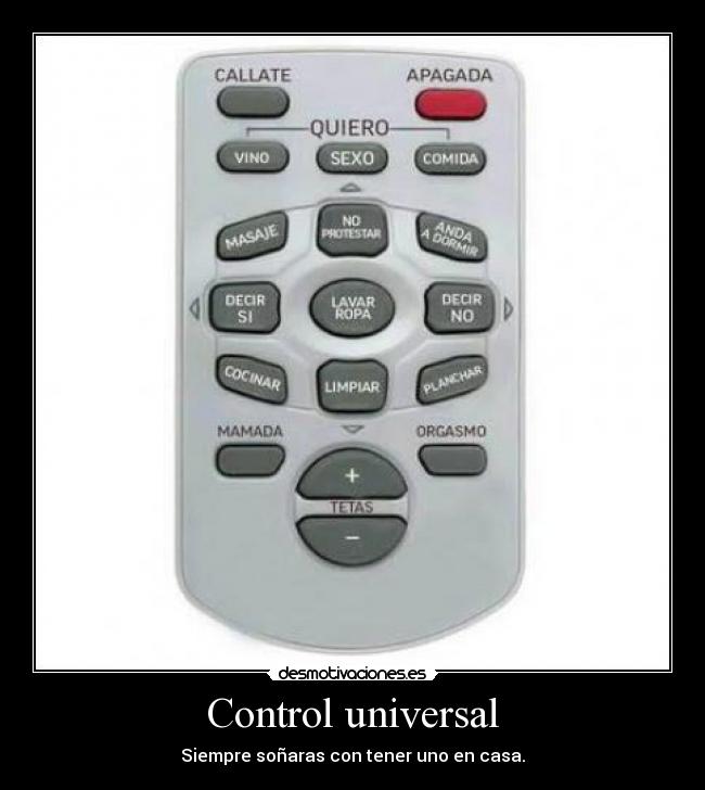 Control universal -