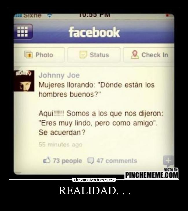 REALIDAD. . . -