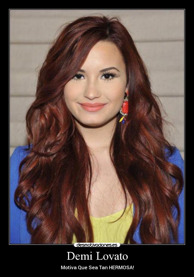 Demi Lovato - Motiva Que Sea Tan HERMOSA!