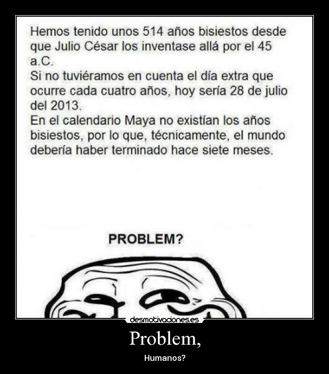 Problem, -