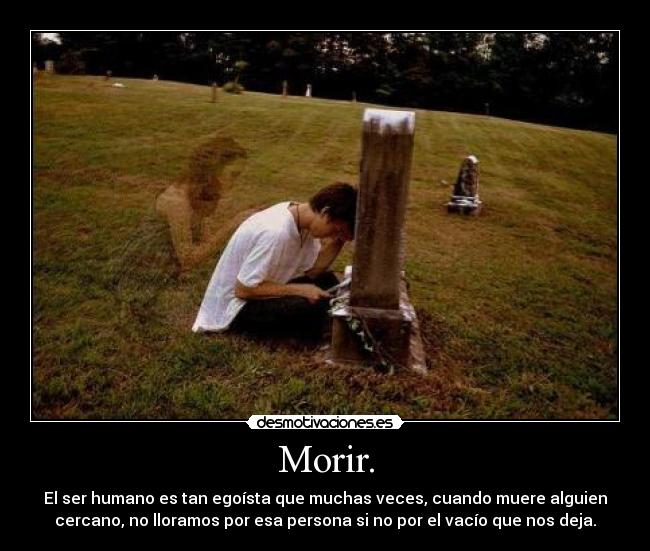 Morir. - 