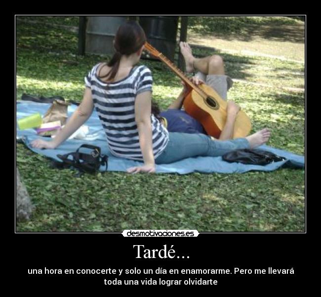 Tardé... - 