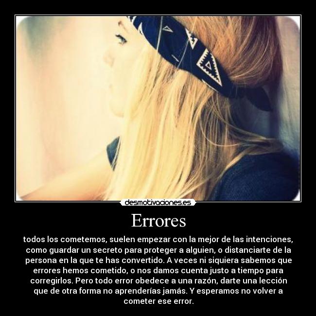 carteles errores desmotivaciones