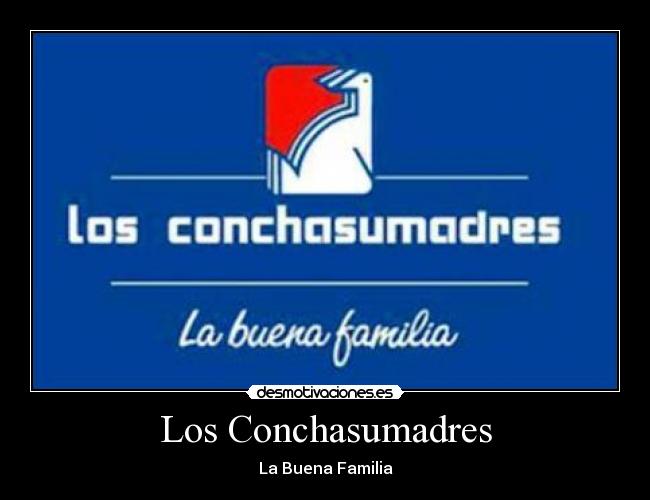 carteles los conchasumadres buena familia desmotivaciones