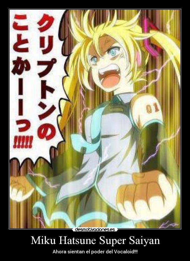 Miku Hatsune Super Saiyan - 