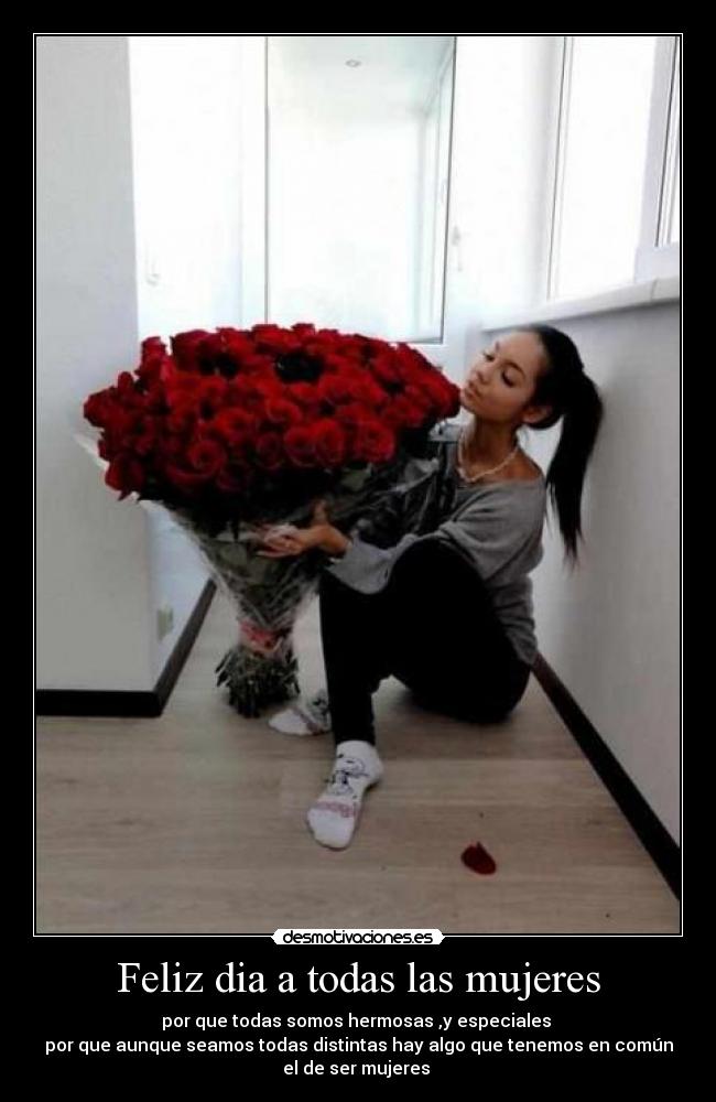 Feliz dia a todas las mujeres - 