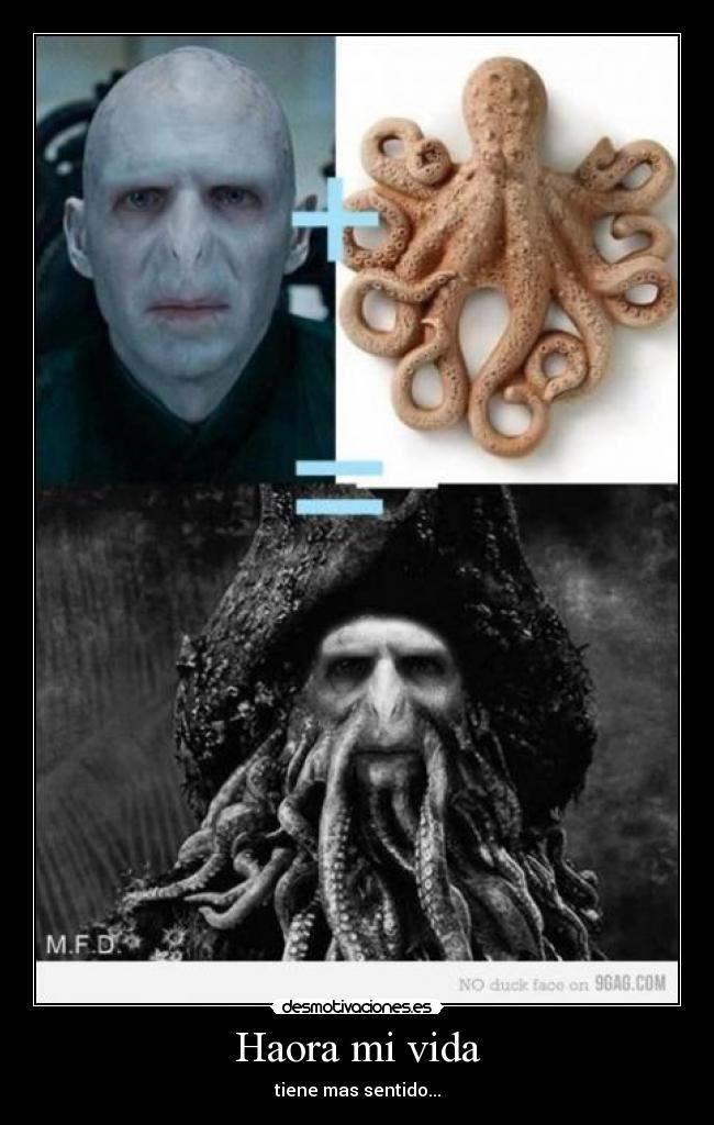 Haora mi vida - tiene mas sentido...