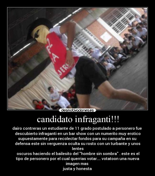 carteles personero desmotivaciones