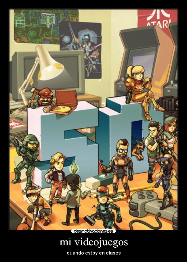 mi videojuegos - cuando estoy en clases