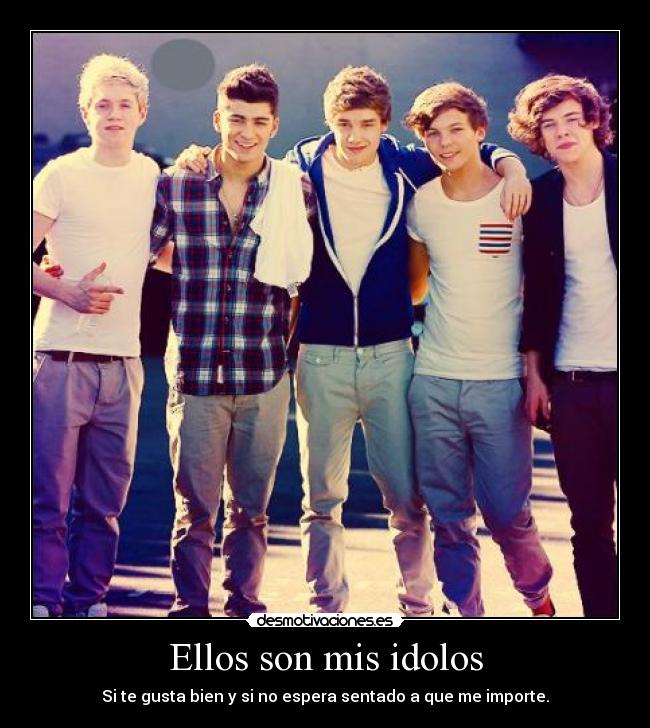 Ellos son mis idolos -