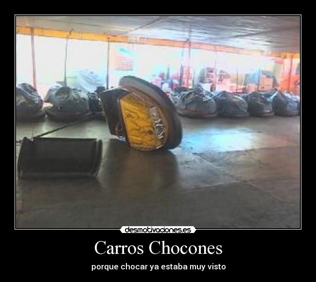 Carros Chocones - porque chocar ya estaba muy visto