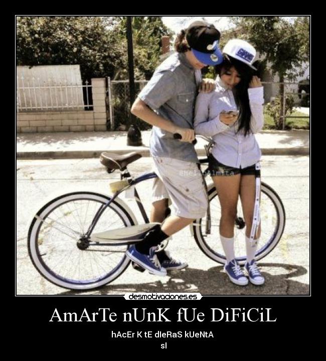 AmArTe nUnK fUe DiFiCiL -