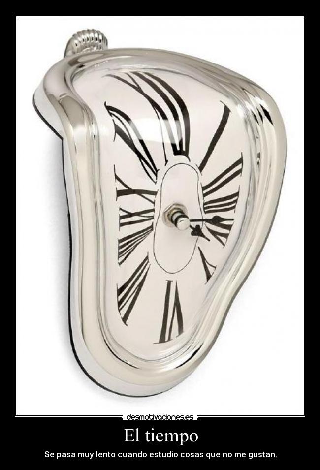 El tiempo - 