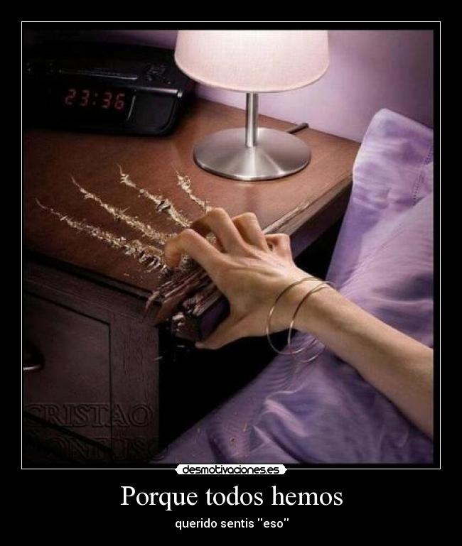 Porque todos hemos -