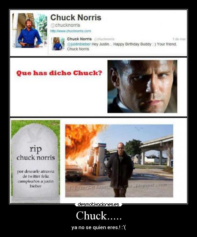 Chuck..... -