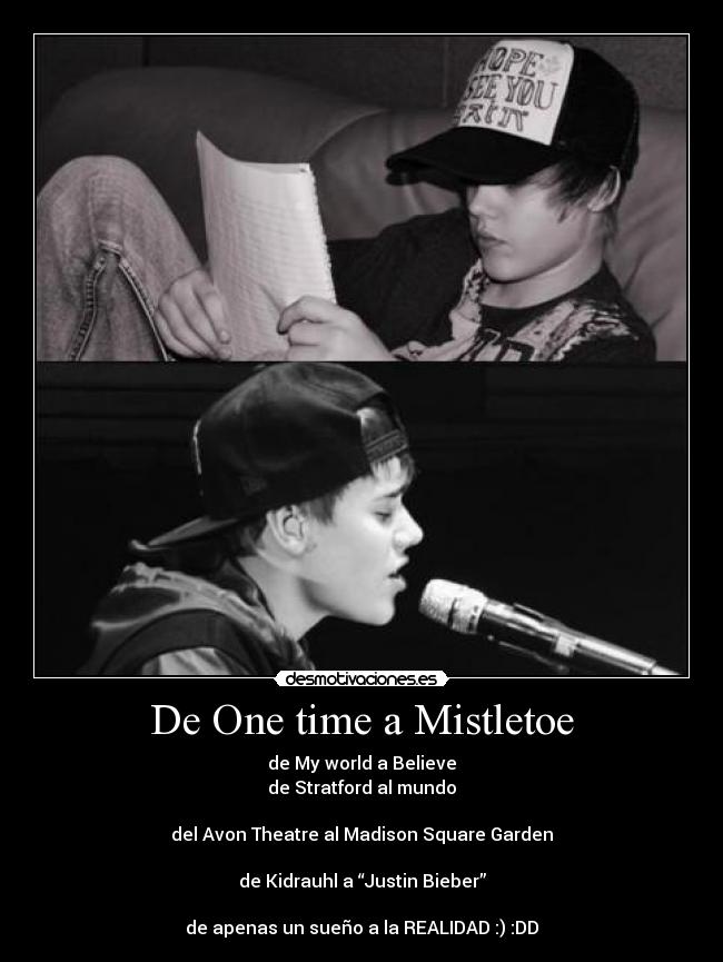 De One time a Mistletoe -