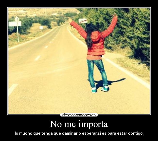 No me importa - 