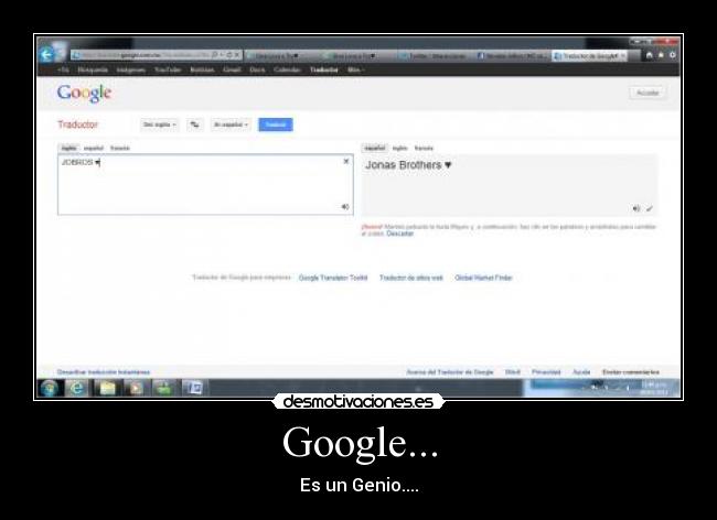 Google... - Es un Genio....