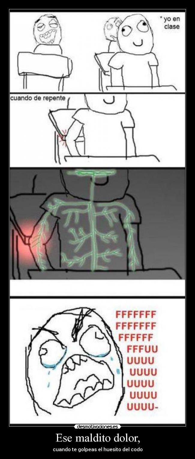 Ese maldito dolor, -