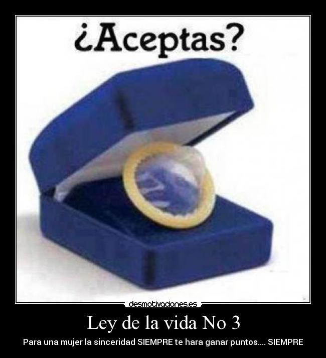 Ley de la vida No 3 - 