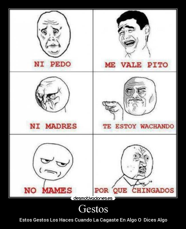 Gestos - 