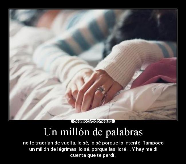 Un millón de palabras -