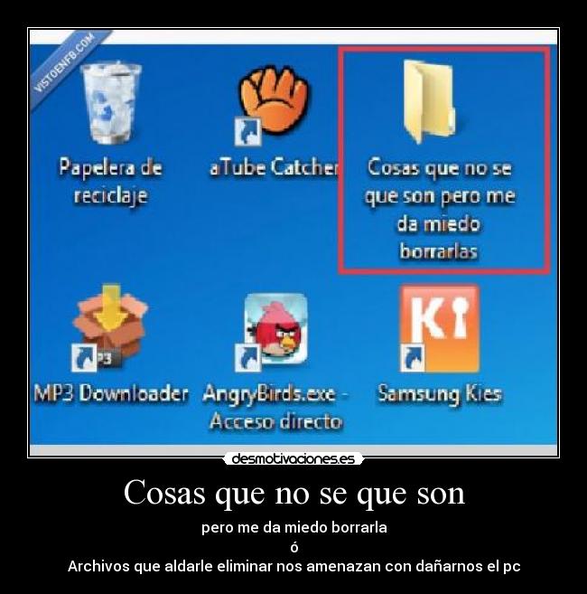 Cosas que no se que son -