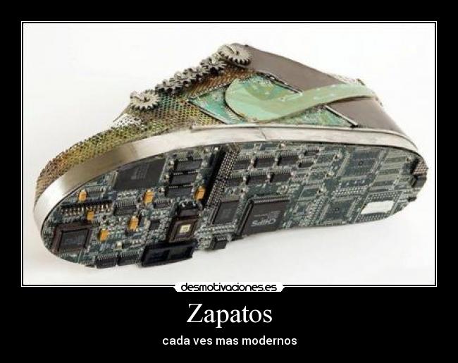 Zapatos - cada ves mas modernos