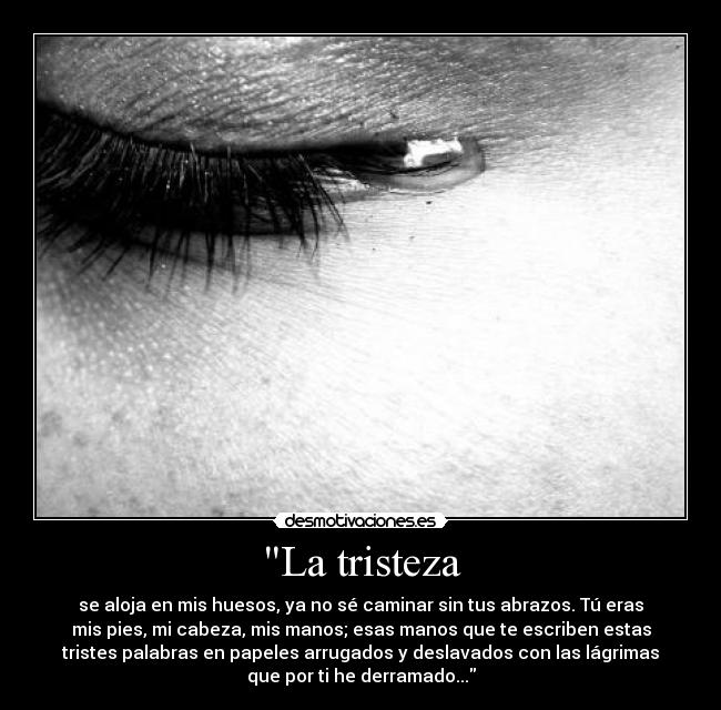 La tristeza - 