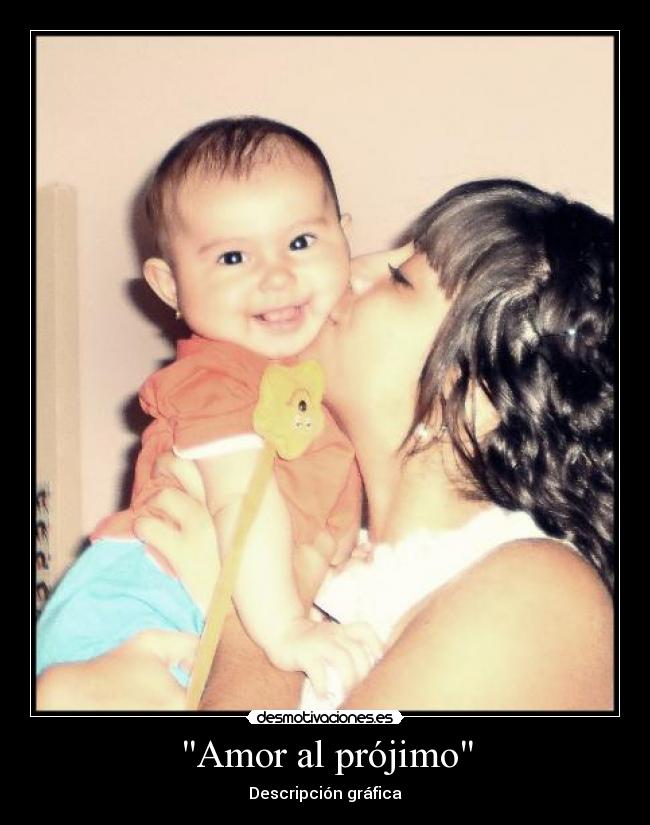 Amor al prójimo - Descripción gráfica