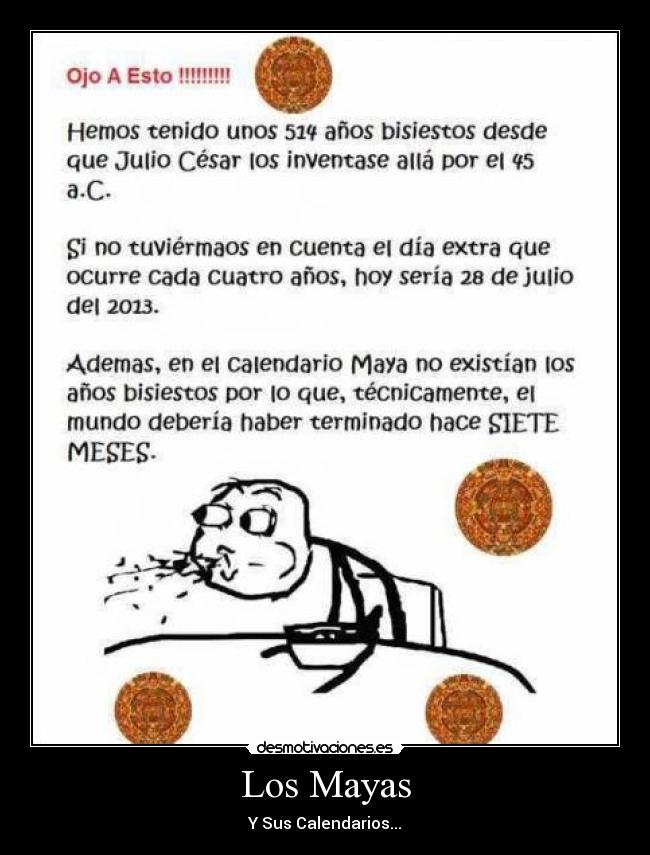Los Mayas - Y Sus Calendarios...