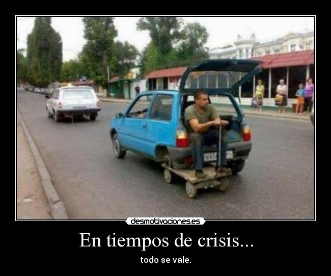 carteles crisis desmotivaciones