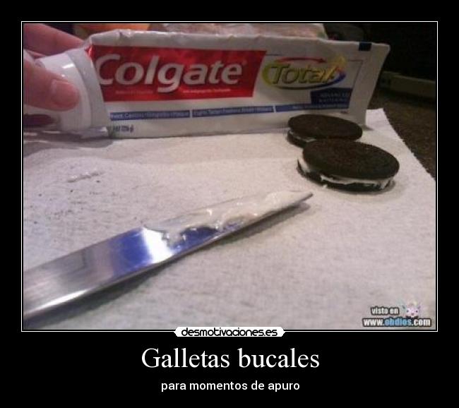 Galletas bucales -