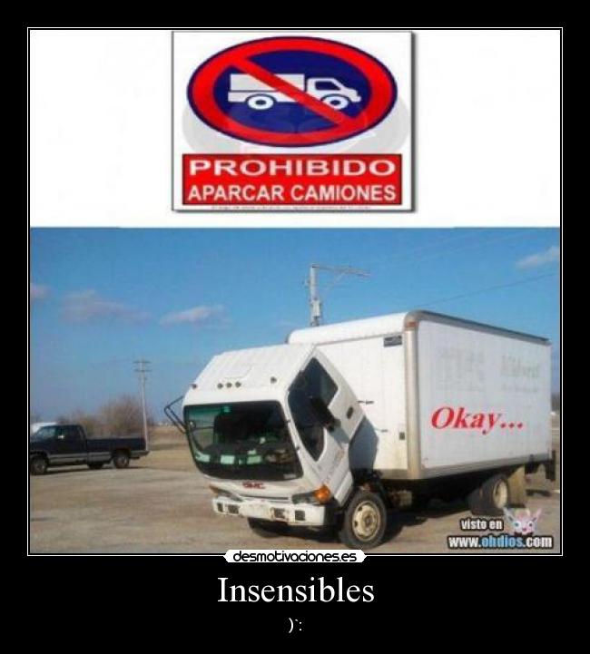 Insensibles - )`: