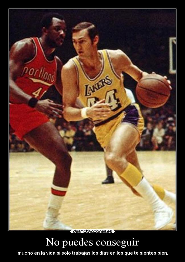 No puedes conseguir - mucho en la vida si solo trabajas los días en los que te sientes bien.