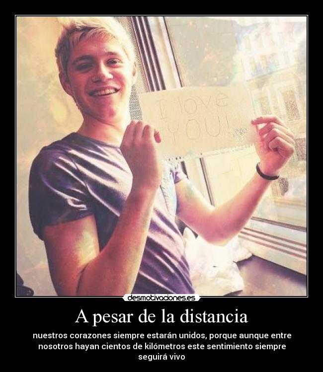 A pesar de la distancia -